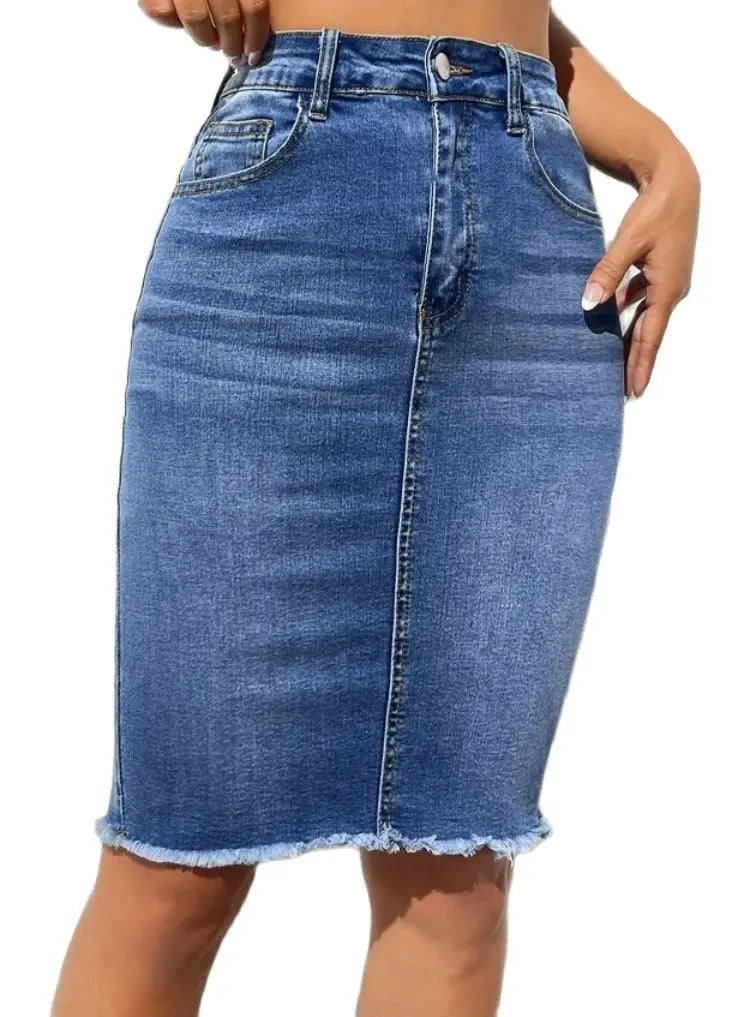 New Slim Denim Skirt for Women