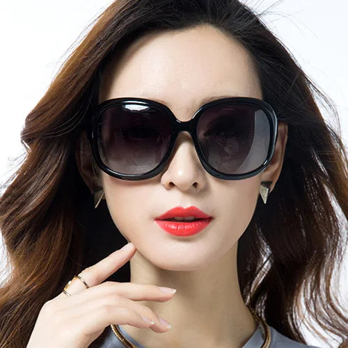 Sunglasses Women's Spring and Summer Fashion Star Models Big Frame Frog Glasses Ladies Sunglasses Sun Eyes