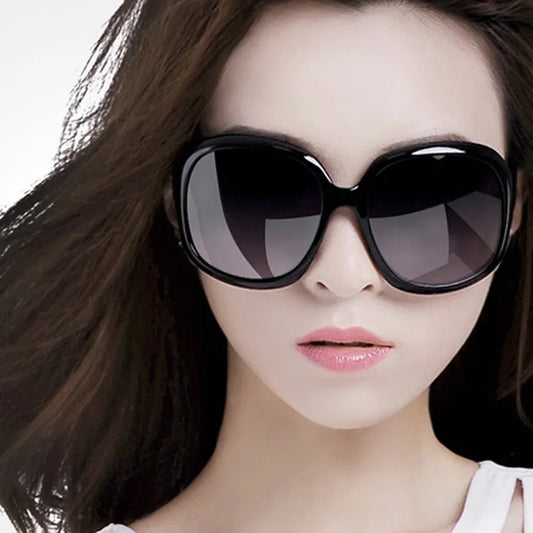 Sunglasses Women's Spring and Summer Fashion Star Models Big Frame Frog Glasses Ladies Sunglasses Sun Eyes