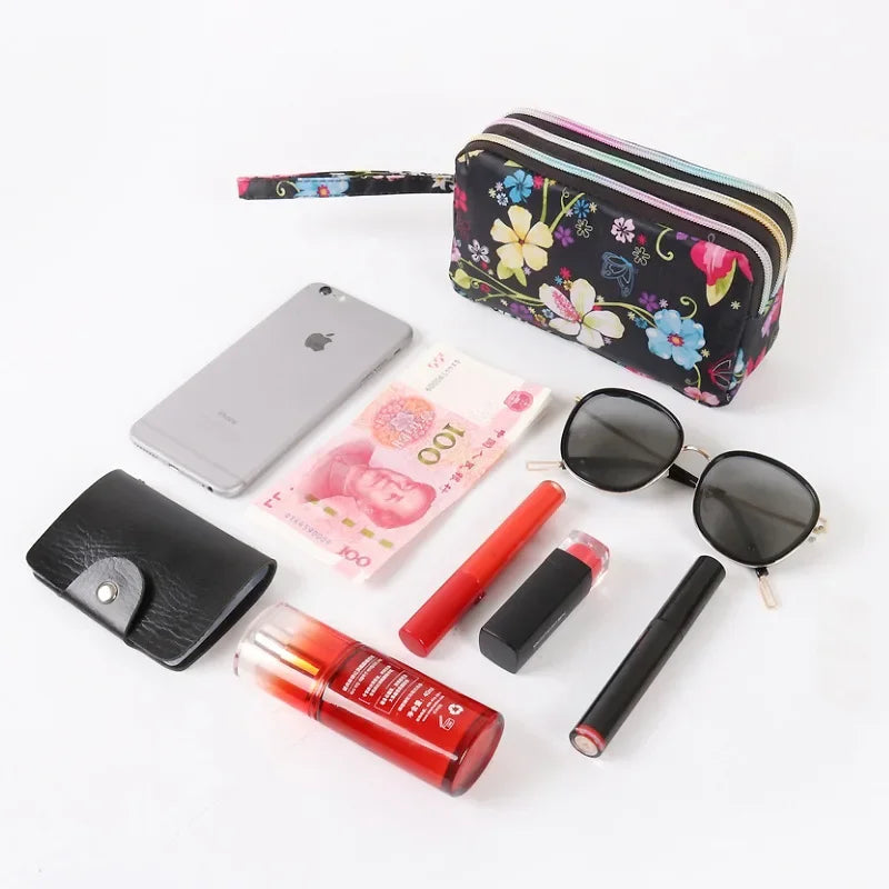 Disney Mickey Cartoon Wallet for Women Luxury Brand Design Long Women's Coin Purse Card Holder Case Clutch Mobile Phone Bag