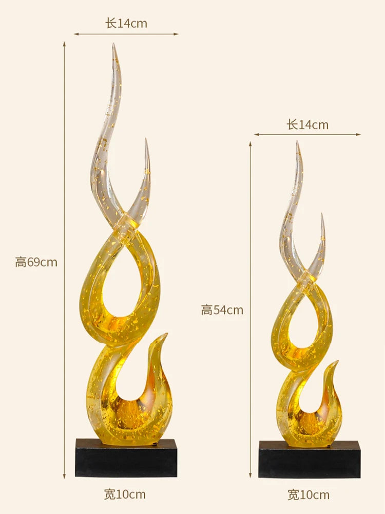 Sculpture Creative Steps Up Artistic Decoration Resin Home Decor Living Room Wine Cabinet Office Desktop Ornament Gift