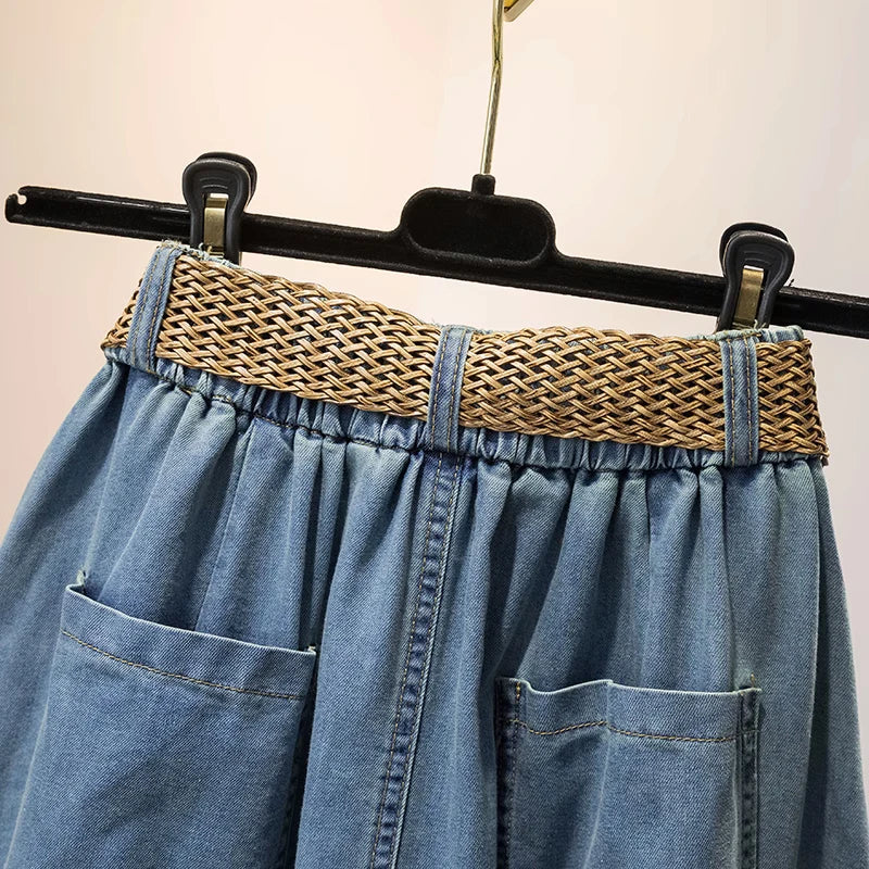 Women's Denim Half Skirts