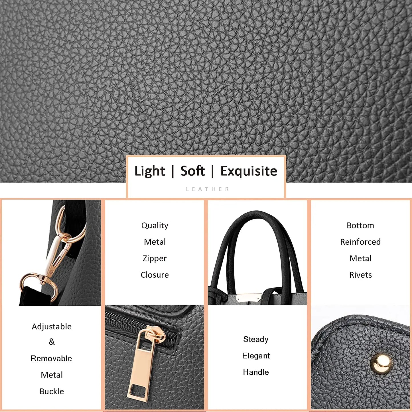 Famous Designer Brand Bags Women Leather Handbag New Luxury Ladies Purse 01