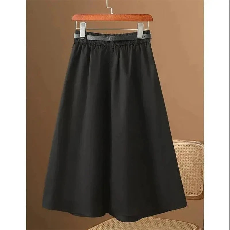 Autumn Women's Skirt High Waist Casual Fashion